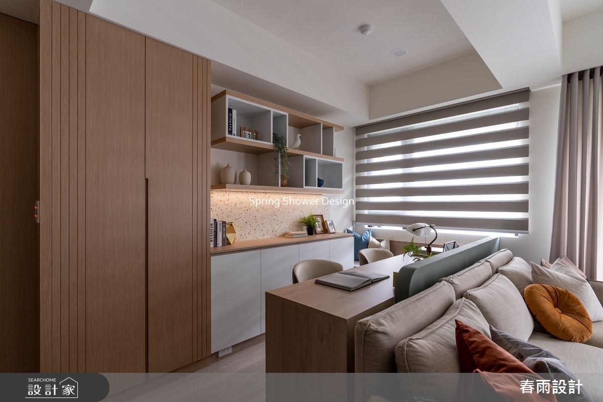 新成屋(5年以下)＿現代風客廳書房工作區案例圖片＿春雨設計＿春雨_216 華固馥麗2之13