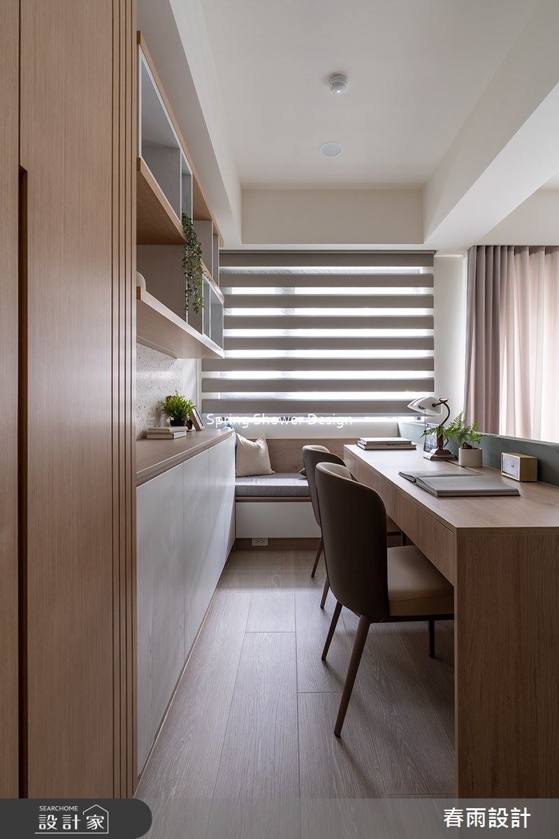 新成屋(5年以下)＿現代風書房工作區臥榻案例圖片＿春雨設計＿春雨_216 華固馥麗2之14