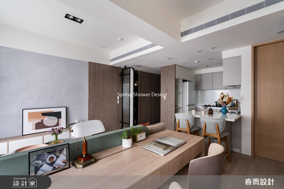新成屋(5年以下)＿現代風餐廳廚房書房案例圖片＿春雨設計＿春雨_216 華固馥麗2之17