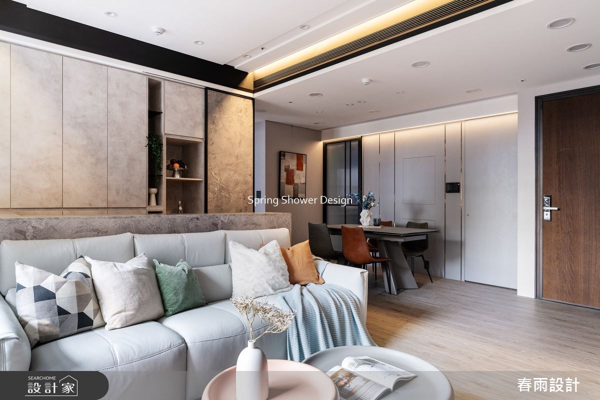 新成屋(5年以下)＿現代風客廳餐廳案例圖片＿春雨設計＿春雨_217 忠泰和宋公館之12