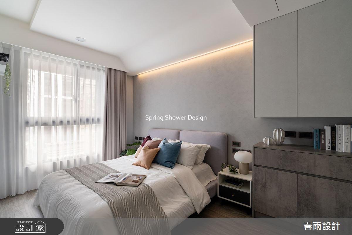新成屋(5年以下)＿現代風臥室案例圖片＿春雨設計＿春雨_217 忠泰和宋公館之21