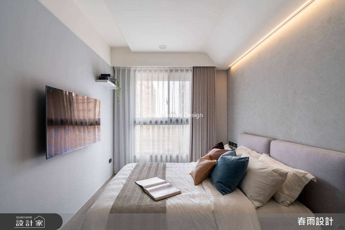 新成屋(5年以下)＿現代風臥室案例圖片＿春雨設計＿春雨_217 忠泰和宋公館之22