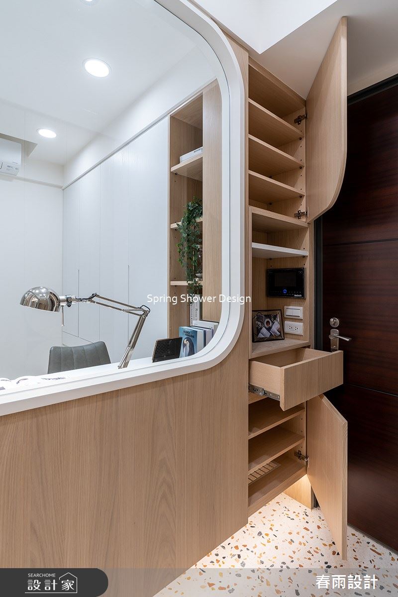 新成屋(5年以下)＿混搭風玄關書房工作區案例圖片＿春雨設計＿春雨_218 昇陽麗方之3