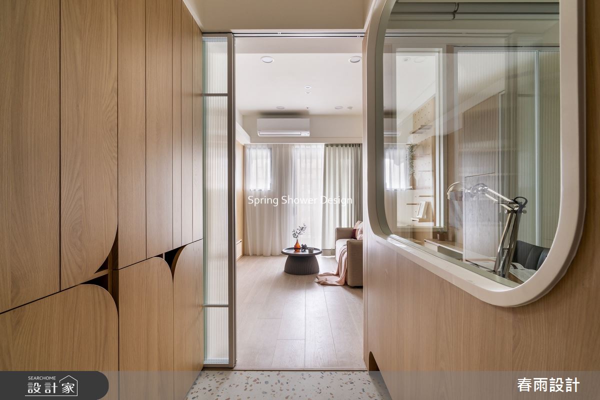新成屋(5年以下)＿混搭風玄關客廳書房工作區案例圖片＿春雨設計＿春雨_218 昇陽麗方之5