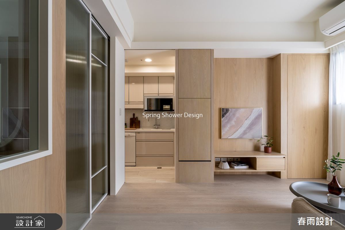 新成屋(5年以下)＿混搭風客廳廚房案例圖片＿春雨設計＿春雨_218 昇陽麗方之10