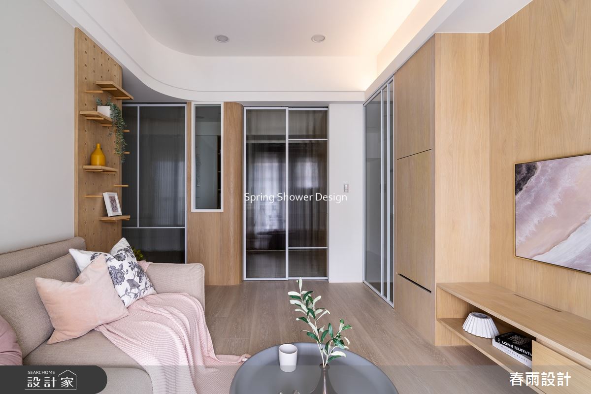 新成屋(5年以下)＿混搭風客廳案例圖片＿春雨設計＿春雨_218 昇陽麗方之18