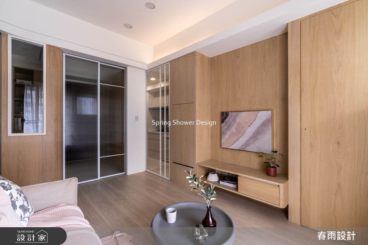 新成屋(5年以下)＿混搭風客廳廚房案例圖片＿春雨設計＿春雨_218 昇陽麗方之17