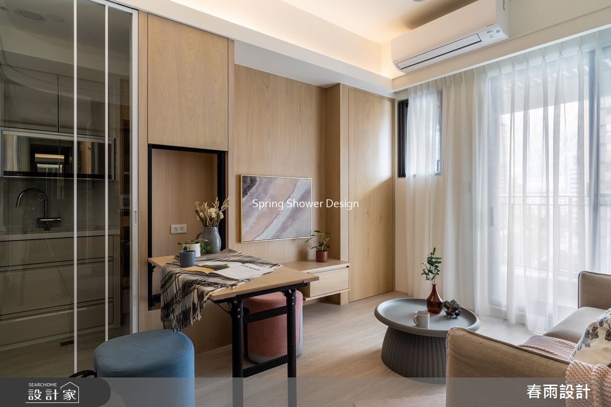 新成屋(5年以下)＿混搭風客廳餐廳廚房案例圖片＿春雨設計＿春雨_218 昇陽麗方之14