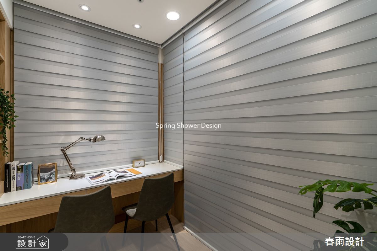 新成屋(5年以下)＿混搭風書房工作區案例圖片＿春雨設計＿春雨_218 昇陽麗方之24