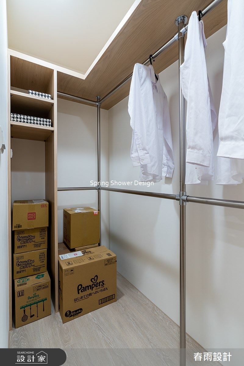 新成屋(5年以下)＿混搭風更衣間儲藏室案例圖片＿春雨設計＿春雨_218 昇陽麗方之16