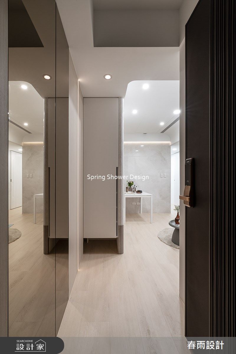 新成屋(5年以下)＿北歐風玄關案例圖片＿春雨設計＿春雨_219 香榭帝寶之1