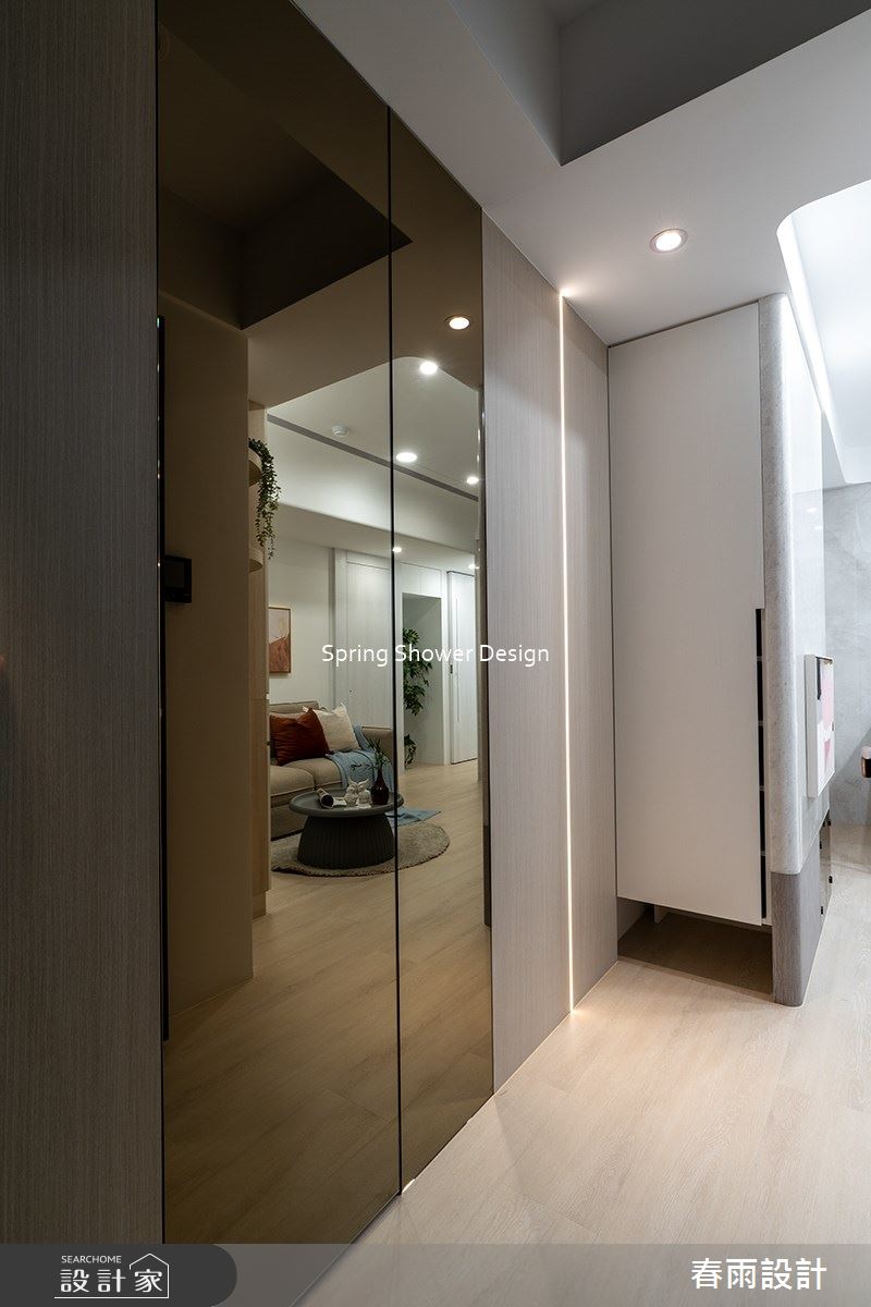 新成屋(5年以下)＿北歐風玄關案例圖片＿春雨設計＿春雨_219 香榭帝寶之2
