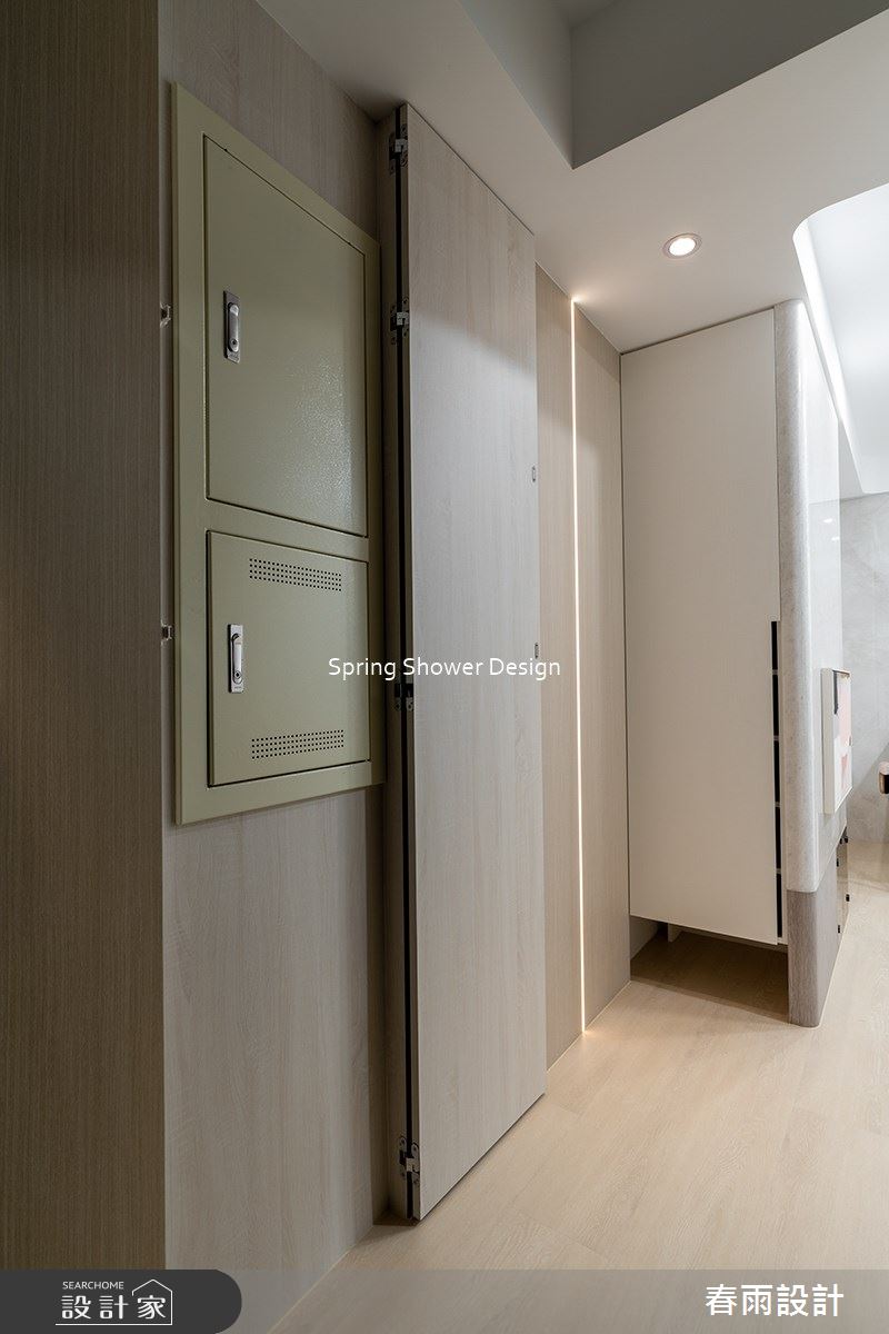 新成屋(5年以下)＿北歐風玄關案例圖片＿春雨設計＿春雨_219 香榭帝寶之3