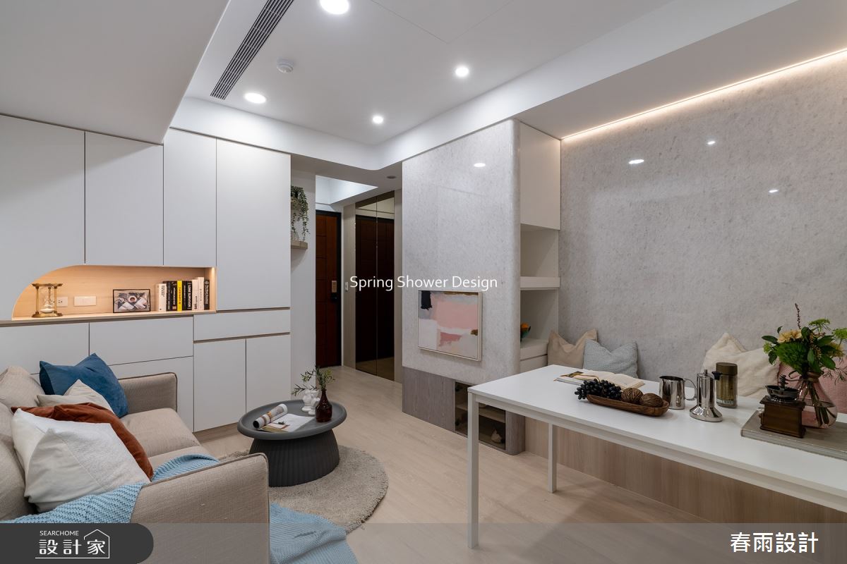 新成屋(5年以下)＿北歐風玄關客廳餐廳案例圖片＿春雨設計＿春雨_219 香榭帝寶之8