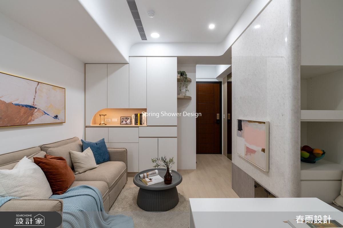 新成屋(5年以下)＿北歐風玄關客廳案例圖片＿春雨設計＿春雨_219 香榭帝寶之9