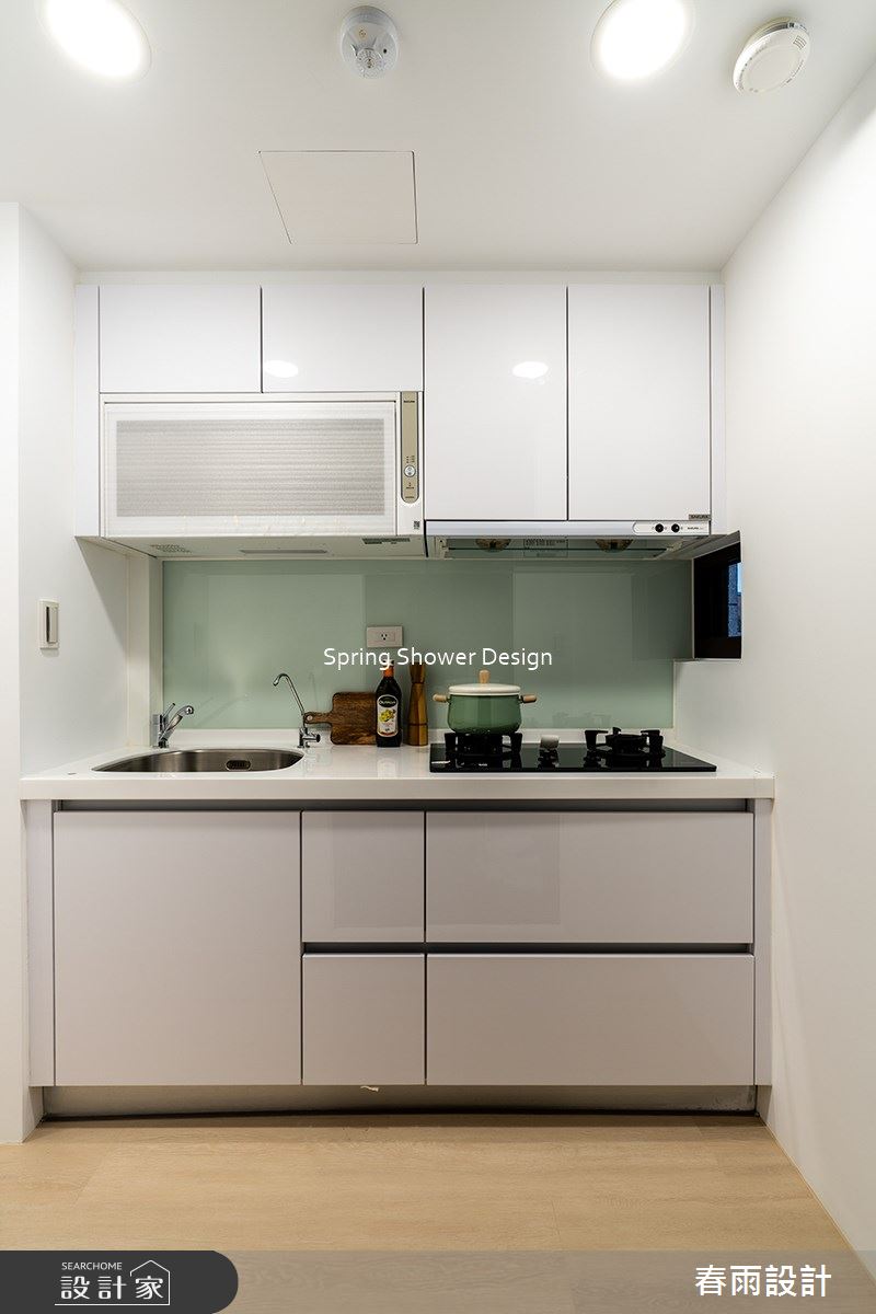 新成屋(5年以下)＿北歐風廚房案例圖片＿春雨設計＿春雨_219 香榭帝寶之13