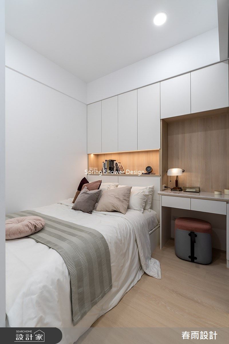 新成屋(5年以下)＿北歐風臥室案例圖片＿春雨設計＿春雨_219 香榭帝寶之14