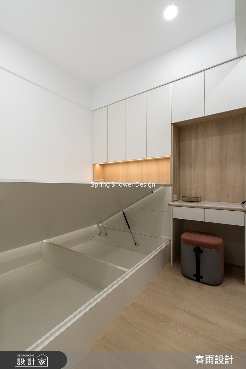 新成屋(5年以下)＿北歐風臥室案例圖片＿春雨設計＿春雨_219 香榭帝寶之15