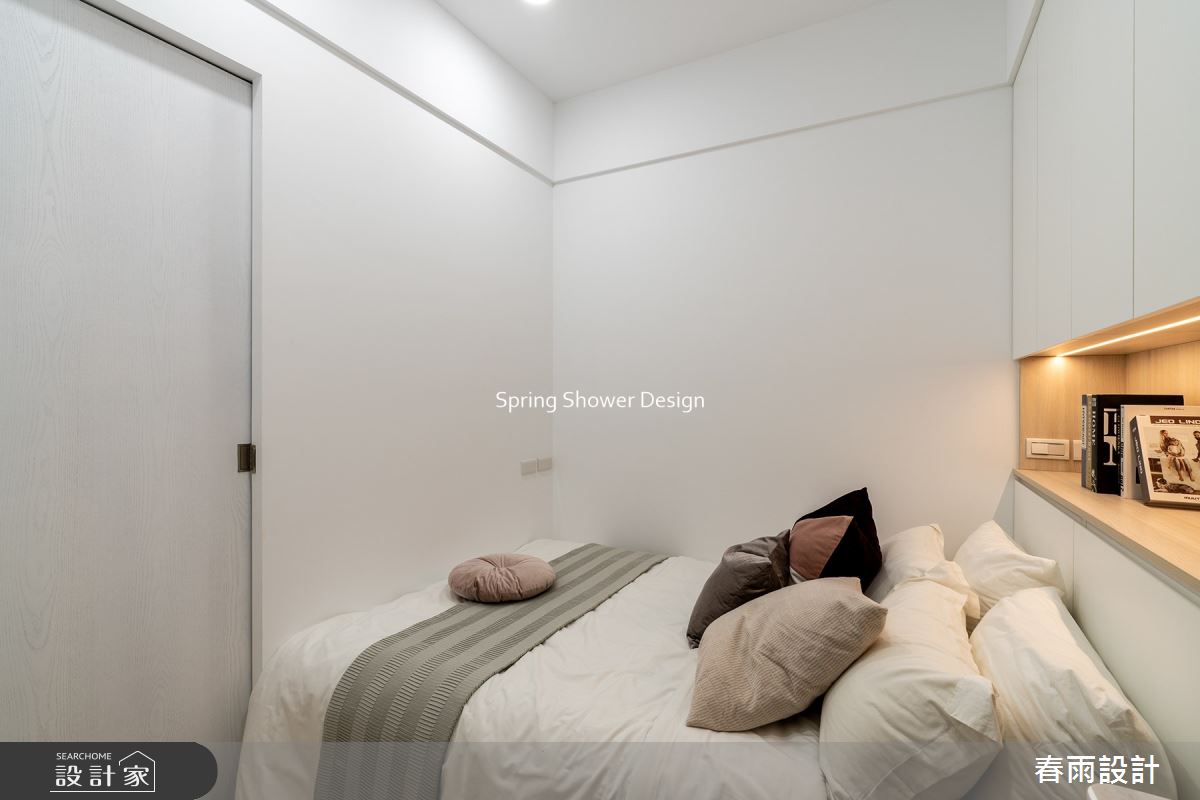 新成屋(5年以下)＿北歐風臥室案例圖片＿春雨設計＿春雨_219 香榭帝寶之17