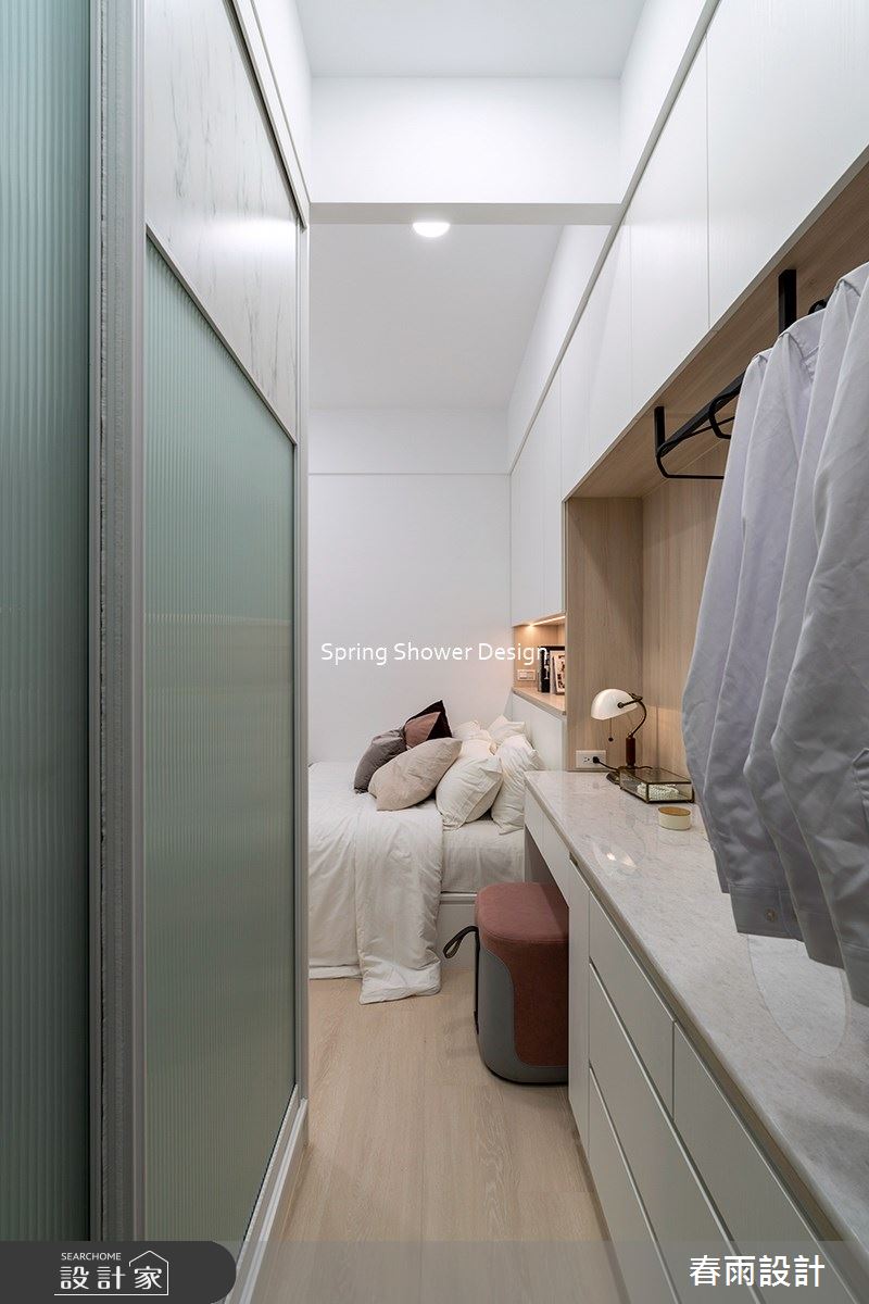 新成屋(5年以下)＿北歐風臥室案例圖片＿春雨設計＿春雨_219 香榭帝寶之18