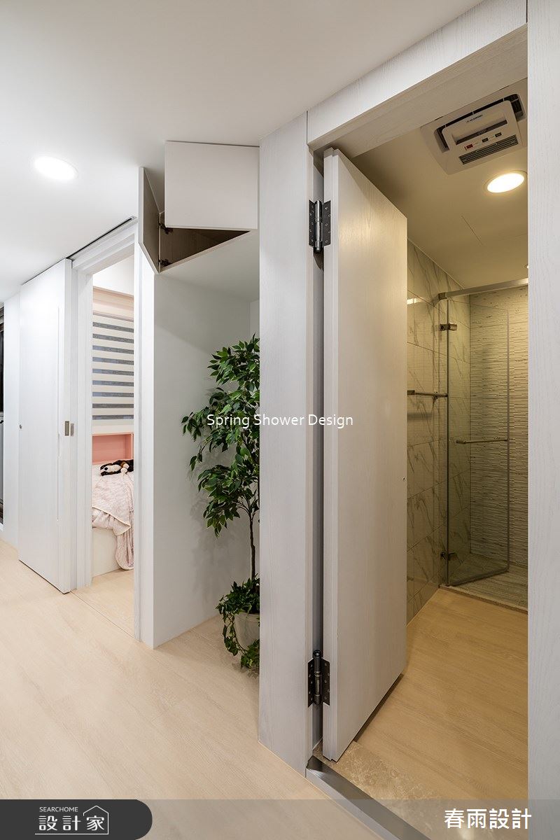 新成屋(5年以下)＿北歐風臥室浴室走廊案例圖片＿春雨設計＿春雨_219 香榭帝寶之24