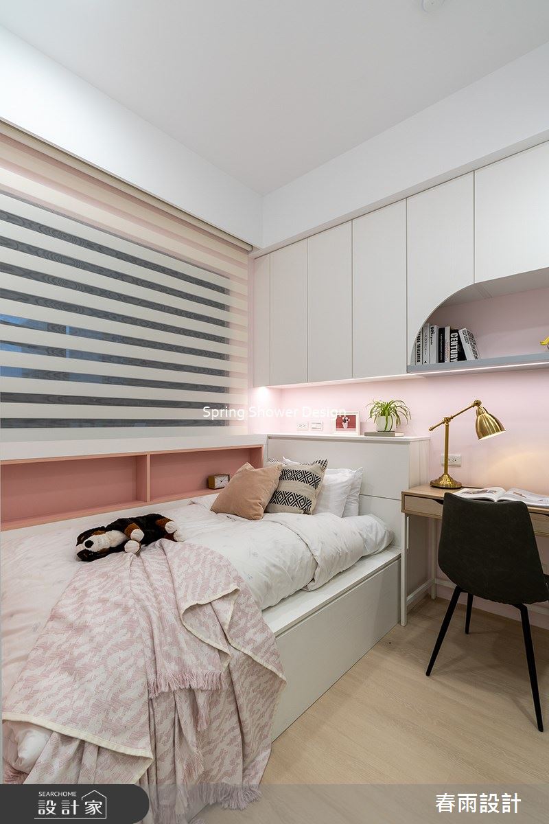 新成屋(5年以下)＿北歐風臥室案例圖片＿春雨設計＿春雨_219 香榭帝寶之25