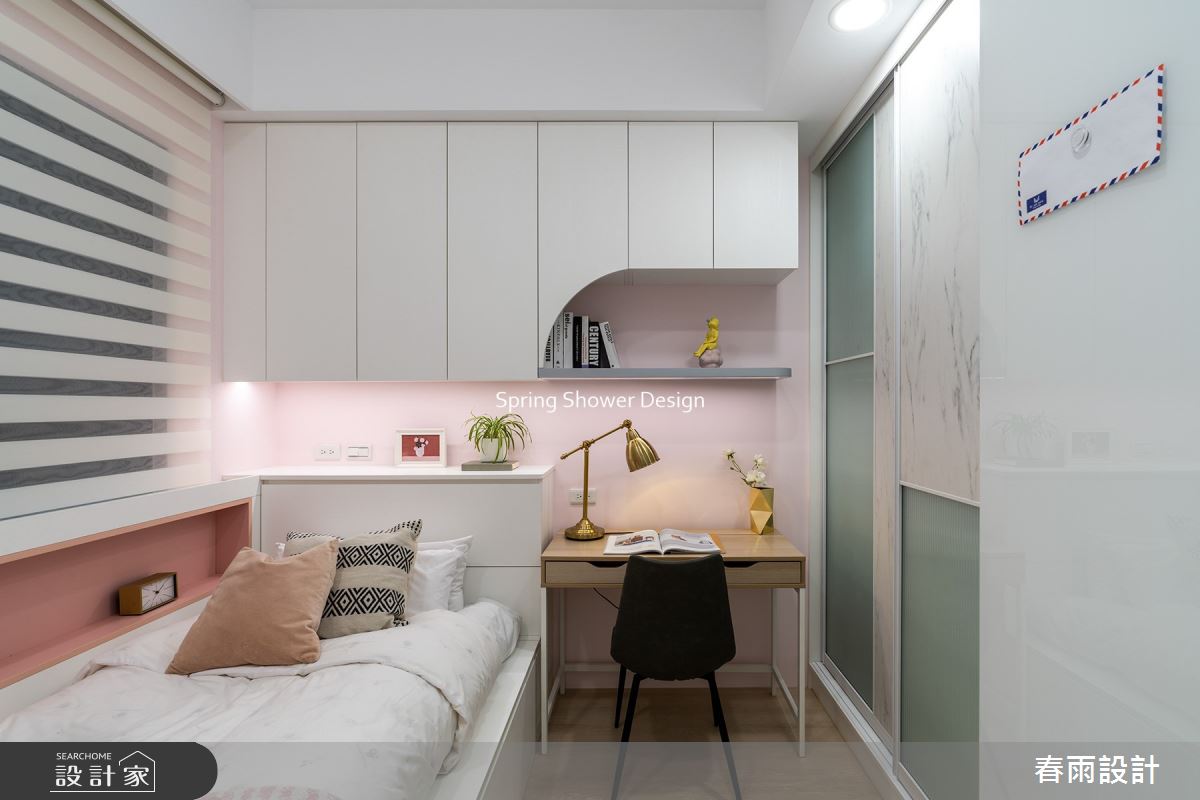 新成屋(5年以下)＿北歐風臥室案例圖片＿春雨設計＿春雨_219 香榭帝寶之26