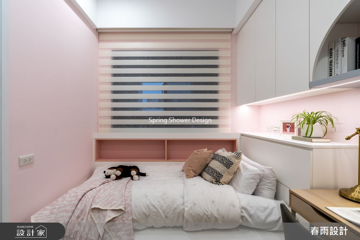 新成屋(5年以下)＿北歐風臥室案例圖片＿春雨設計＿春雨_219 香榭帝寶之27