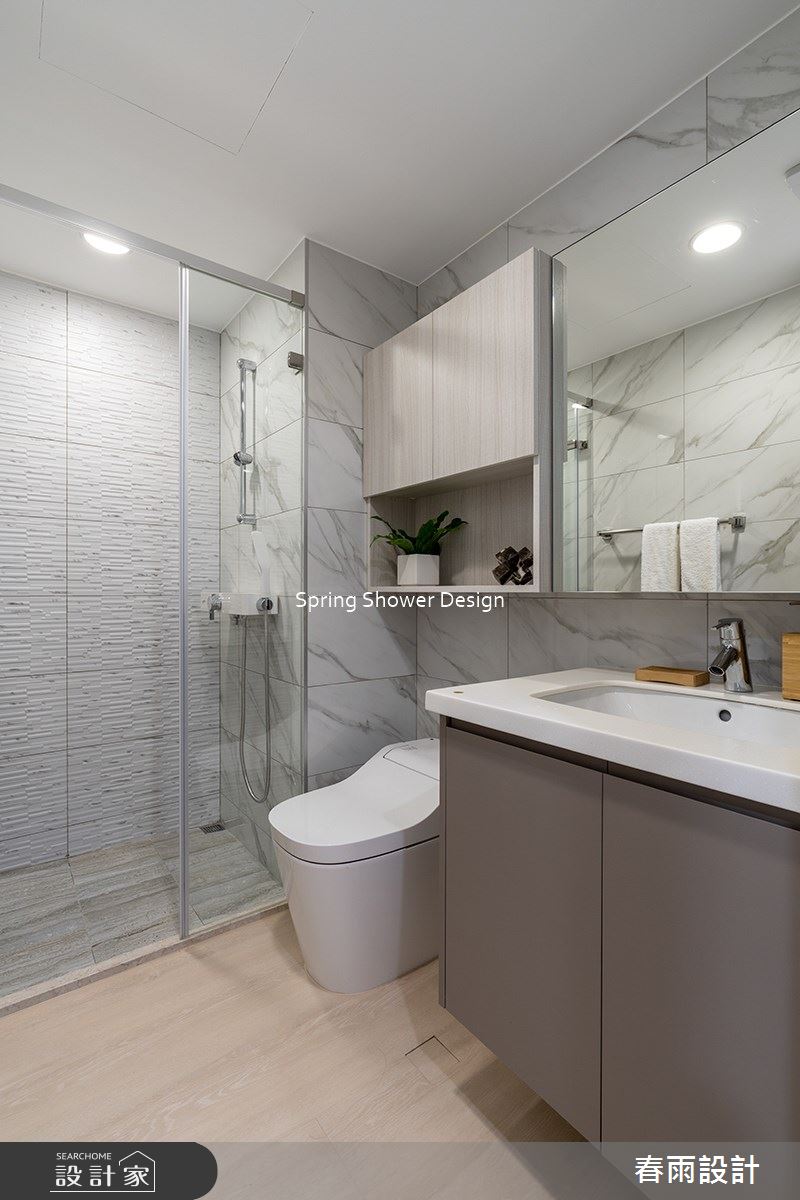 新成屋(5年以下)＿北歐風浴室案例圖片＿春雨設計＿春雨_219 香榭帝寶之32