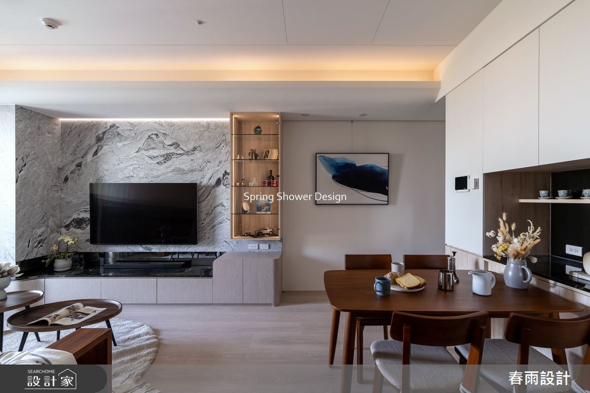 新成屋(5年以下)＿北歐風客廳餐廳案例圖片＿春雨設計＿春雨_220 遠雄豐河之5
