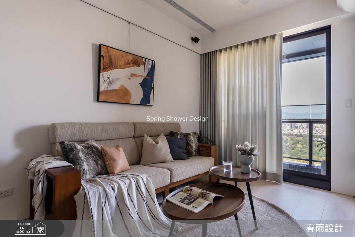 新成屋(5年以下)＿北歐風客廳案例圖片＿春雨設計＿春雨_220 遠雄豐河之7