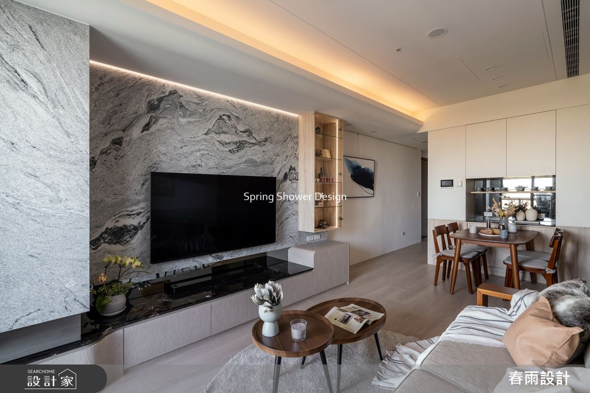 新成屋(5年以下)＿北歐風客廳餐廳案例圖片＿春雨設計＿春雨_220 遠雄豐河之9