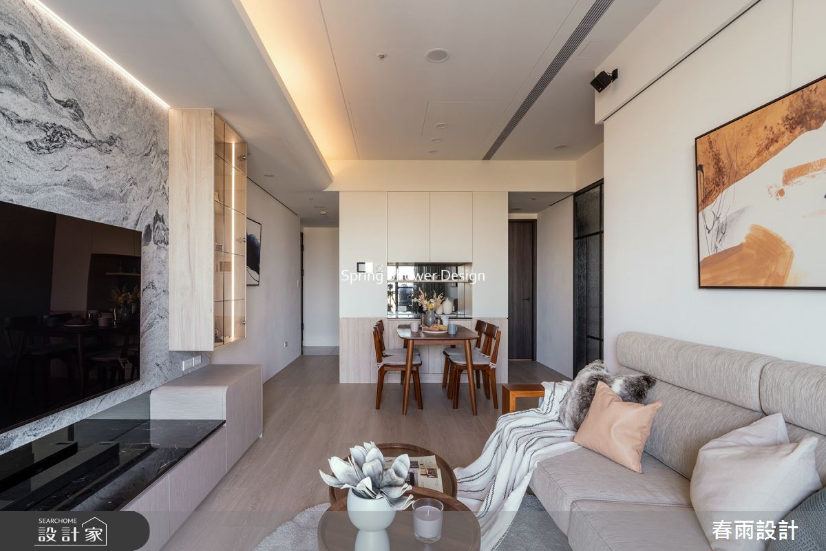 新成屋(5年以下)＿北歐風客廳餐廳案例圖片＿春雨設計＿春雨_220 遠雄豐河之10