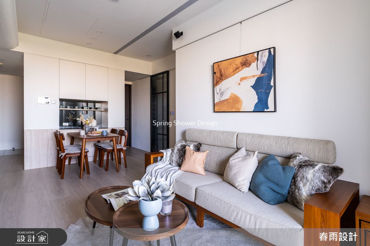 新成屋(5年以下)＿北歐風客廳餐廳案例圖片＿春雨設計＿春雨_220 遠雄豐河之11