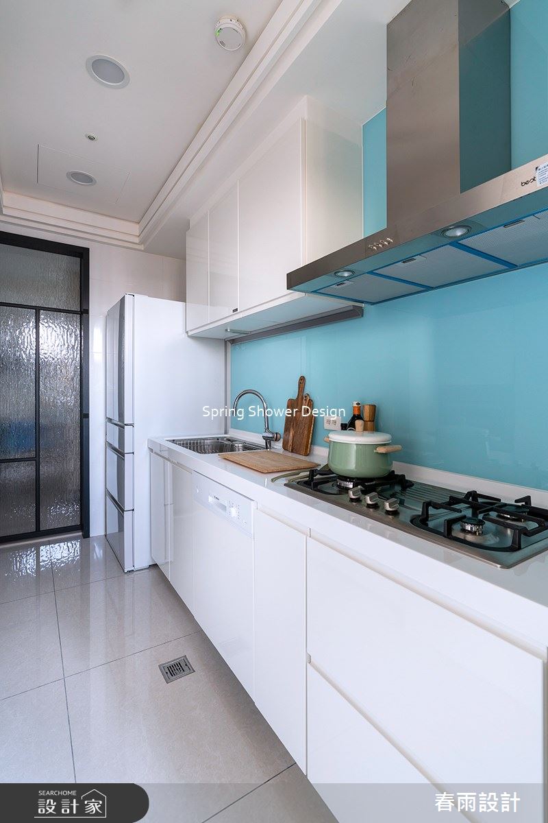 新成屋(5年以下)＿北歐風廚房案例圖片＿春雨設計＿春雨_220 遠雄豐河之17