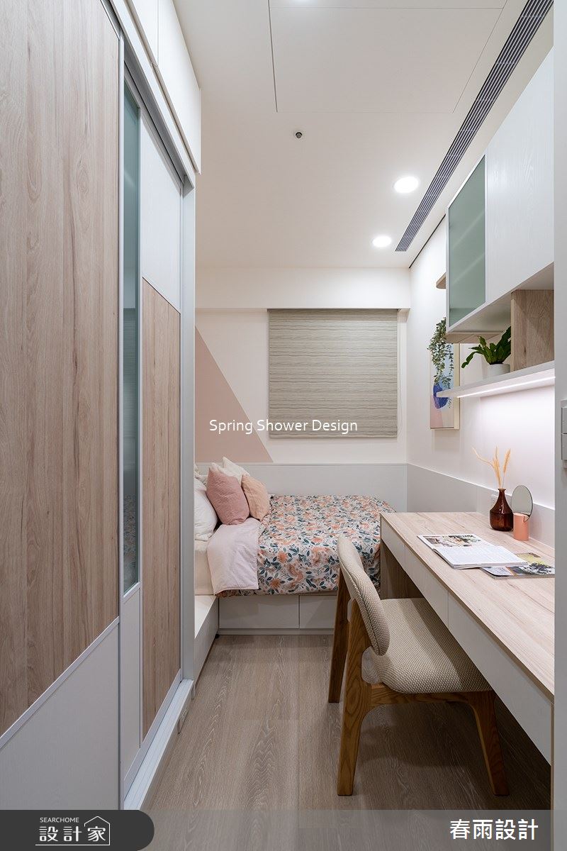 新成屋(5年以下)＿北歐風臥室案例圖片＿春雨設計＿春雨_220 遠雄豐河之25