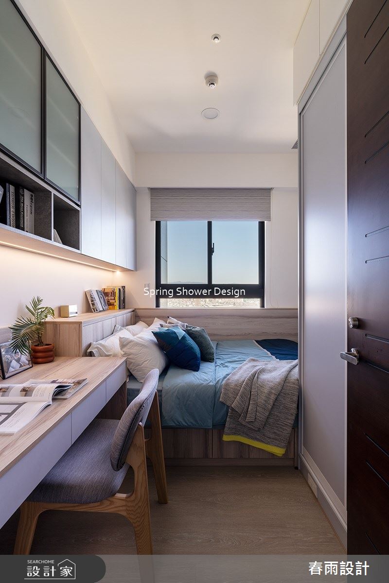 新成屋(5年以下)＿北歐風臥室案例圖片＿春雨設計＿春雨_220 遠雄豐河之29