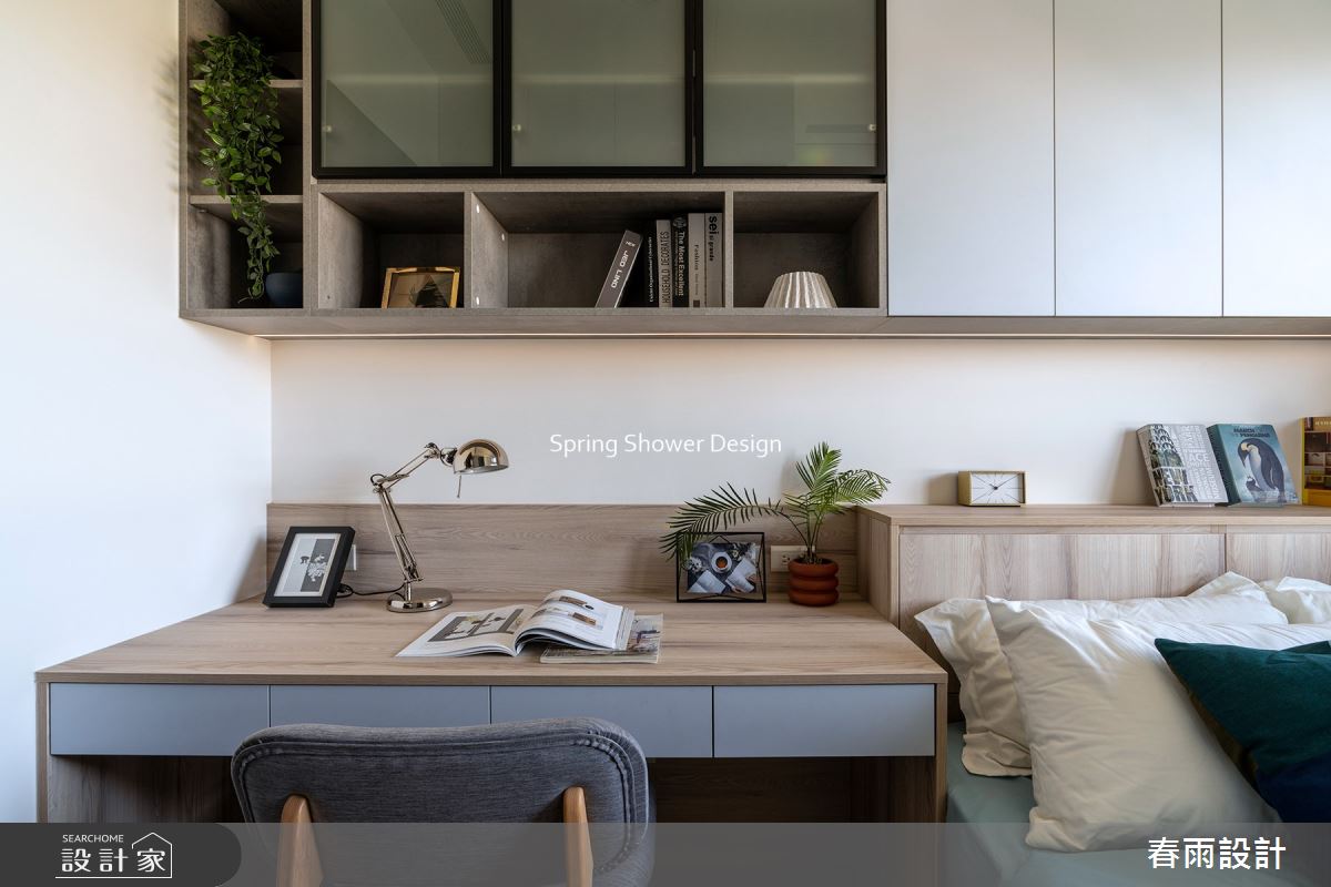 新成屋(5年以下)＿北歐風臥室案例圖片＿春雨設計＿春雨_220 遠雄豐河之31