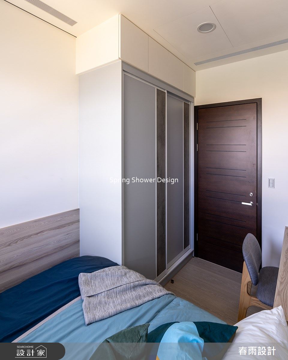 新成屋(5年以下)＿北歐風臥室案例圖片＿春雨設計＿春雨_220 遠雄豐河之32