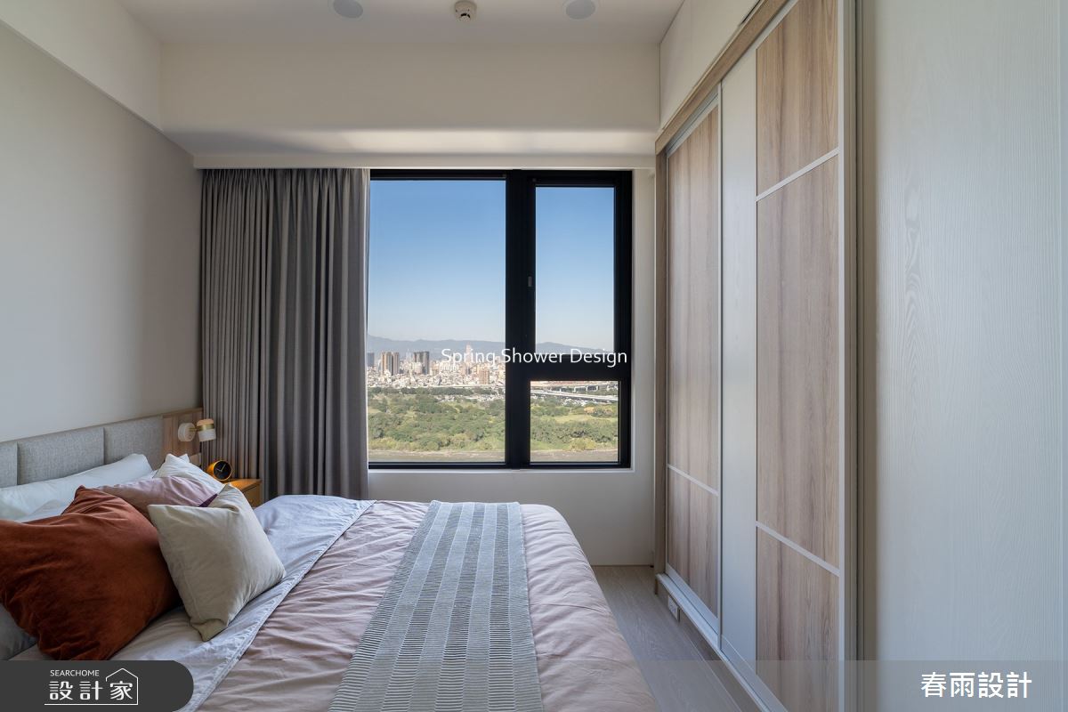 新成屋(5年以下)＿北歐風臥室案例圖片＿春雨設計＿春雨_220 遠雄豐河之20