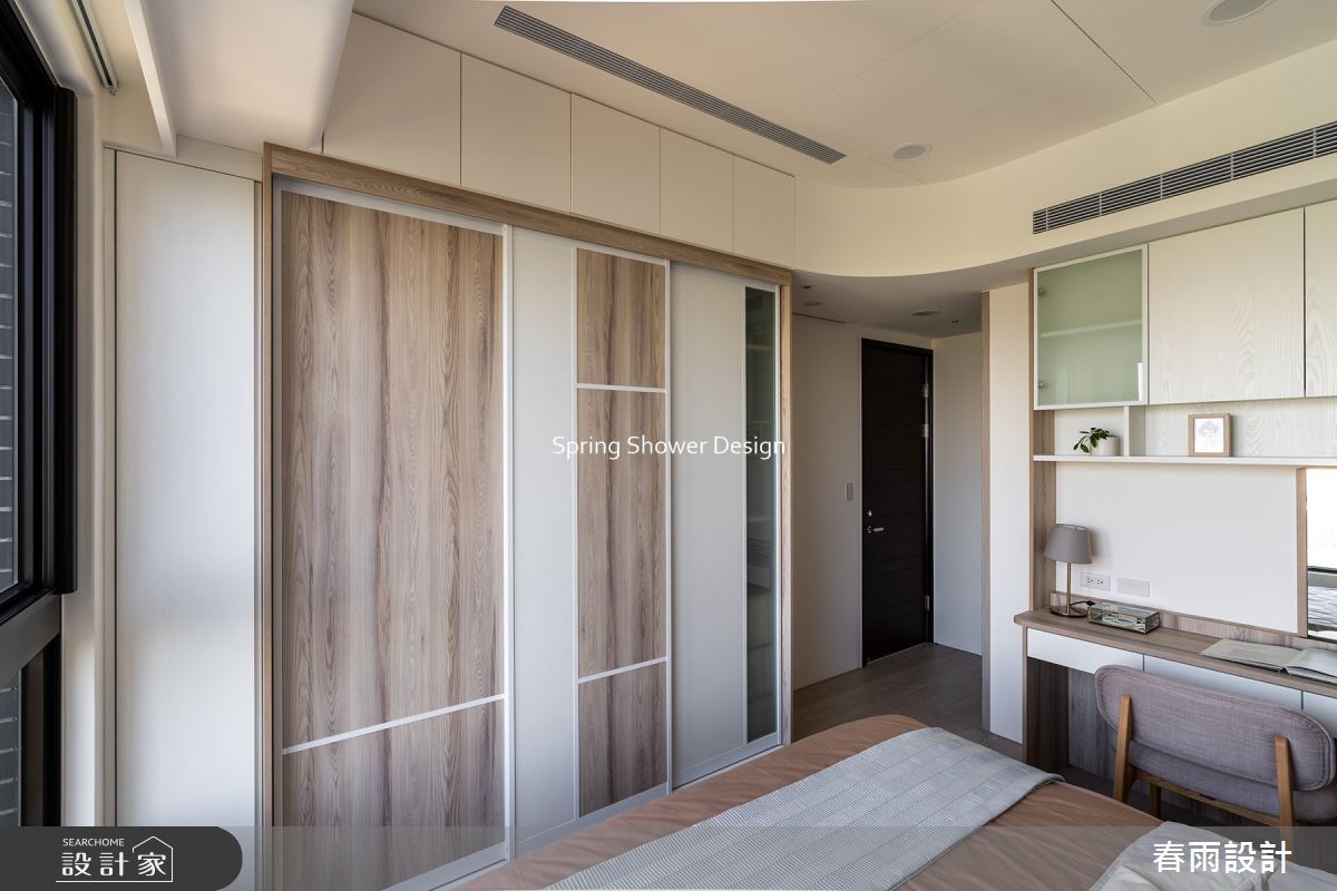 新成屋(5年以下)＿北歐風臥室案例圖片＿春雨設計＿春雨_220 遠雄豐河之23