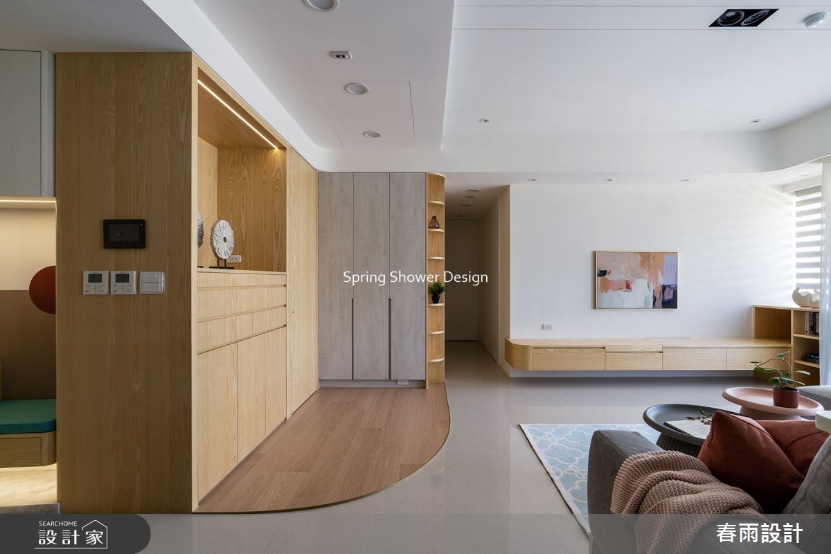 新成屋(5年以下)＿北歐風玄關客廳案例圖片＿春雨設計＿春雨_221 璞有聲之3