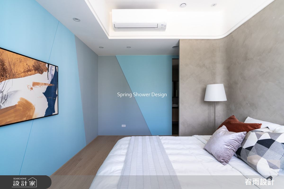 新成屋(5年以下)＿北歐風臥室案例圖片＿春雨設計＿春雨_221 璞有聲之23