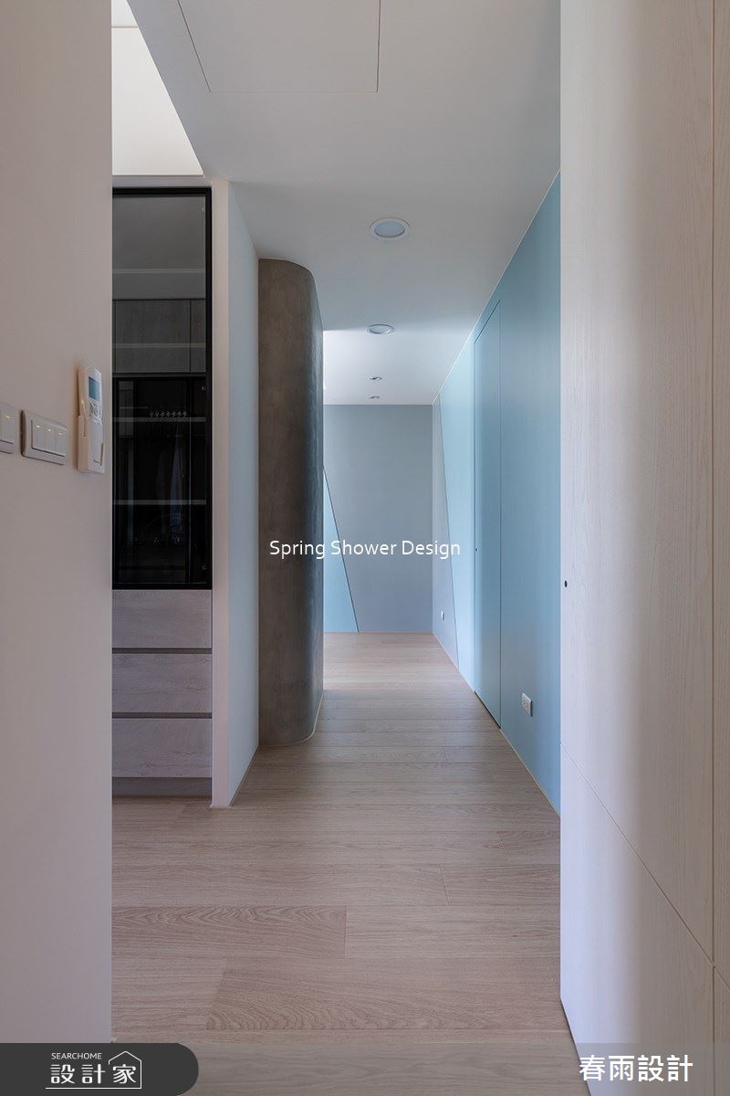 新成屋(5年以下)＿北歐風臥室更衣間走廊案例圖片＿春雨設計＿春雨_221 璞有聲之25