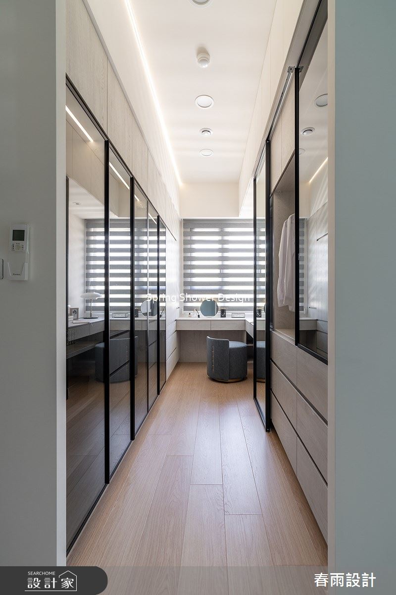 新成屋(5年以下)＿北歐風更衣間案例圖片＿春雨設計＿春雨_221 璞有聲之26