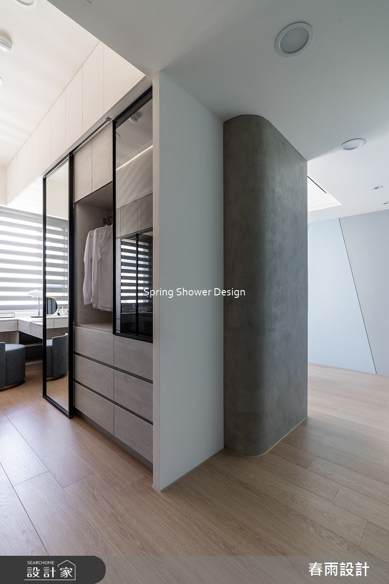 新成屋(5年以下)＿北歐風更衣間案例圖片＿春雨設計＿春雨_221 璞有聲之27