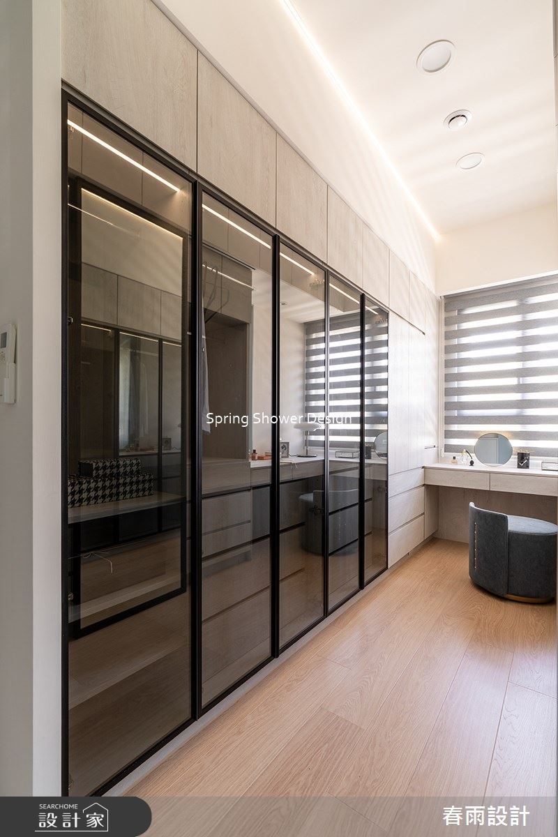 新成屋(5年以下)＿北歐風更衣間案例圖片＿春雨設計＿春雨_221 璞有聲之28