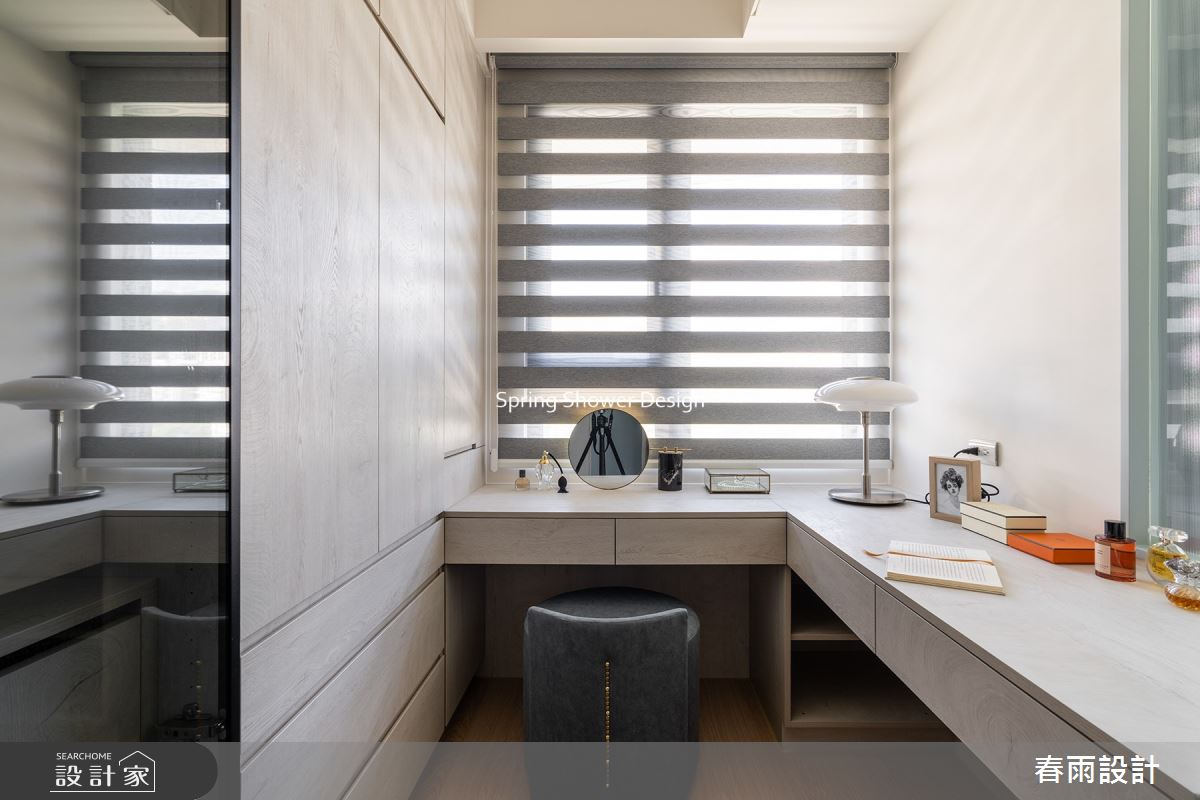 新成屋(5年以下)＿北歐風更衣間案例圖片＿春雨設計＿春雨_221 璞有聲之29