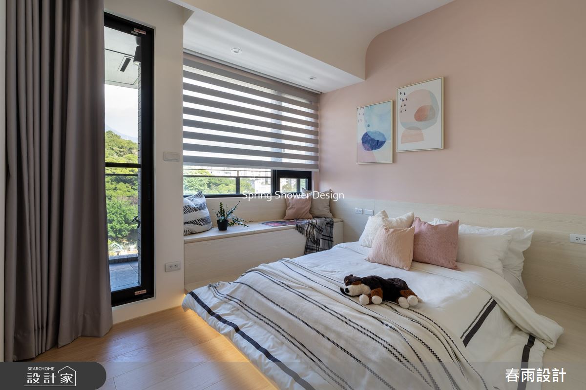 新成屋(5年以下)＿北歐風臥室臥榻案例圖片＿春雨設計＿春雨_221 璞有聲之32