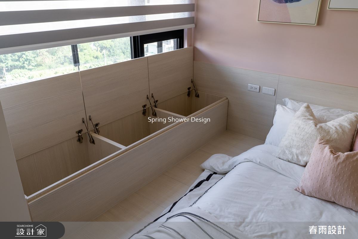 新成屋(5年以下)＿北歐風臥室案例圖片＿春雨設計＿春雨_221 璞有聲之34